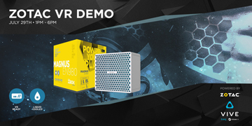 VR Experience powered by ZOTAC