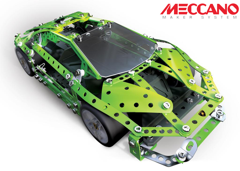 meccano rc sport car