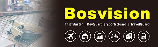Bosvision Ultra-Secure 4-Digit Lock with 3 Feet Retractable Cable Bike, Ski, Snowboard Stroller Cycling - Newegg.com
