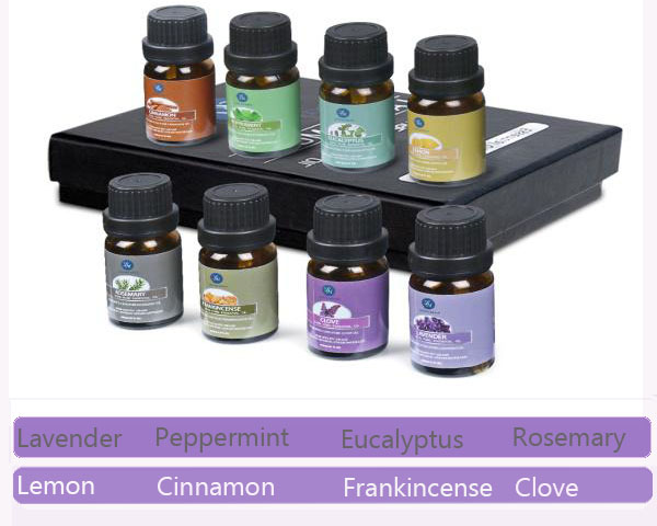 Essential Oil Gift Set Top 8 Aromatherapy Oils 
