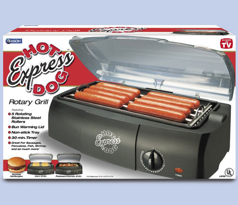 hot dog express rotary grill