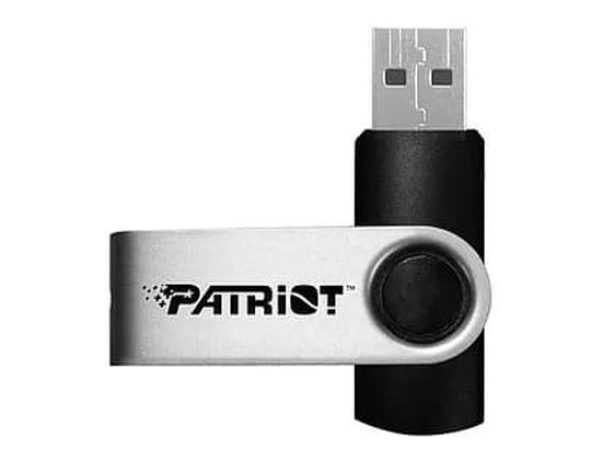 Patriot Quick Drive USB Flash Drive with its swivel design