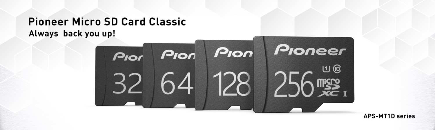 C10 Full HD Memory Card U1 Pioneer 32GB microSD Classic with Adapter 2 Pack