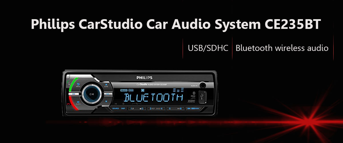 Philips Car audio system CE235BT