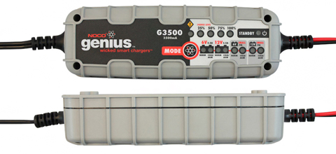 NOCO Genius G3500 6V/12V 3.5 Amp Smart Battery Charger and Maintainer ...