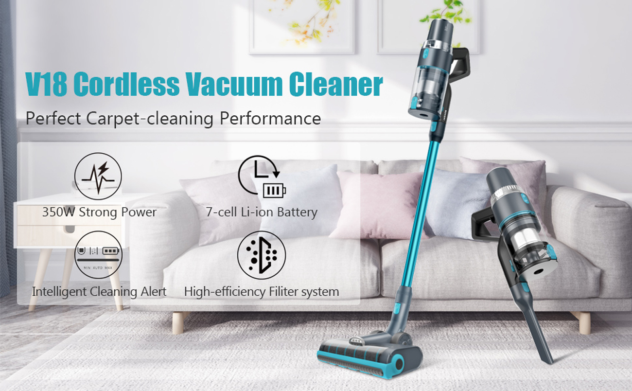 JASHEN V18 Cordless Vacuum Cleaner