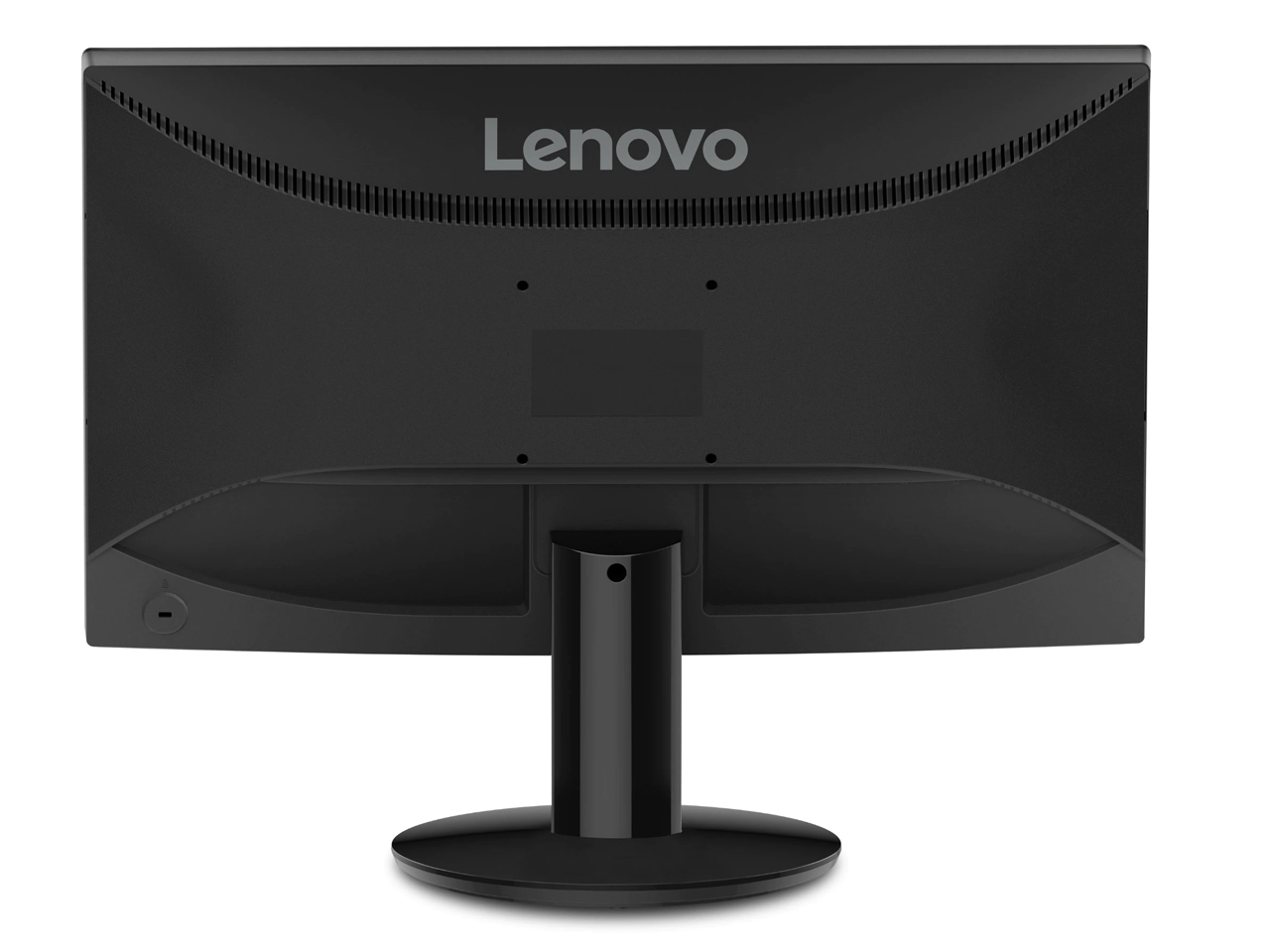 the back of the Lenovo D24f-10 23.6-inch LED Backlit LCD Gaming Monitor