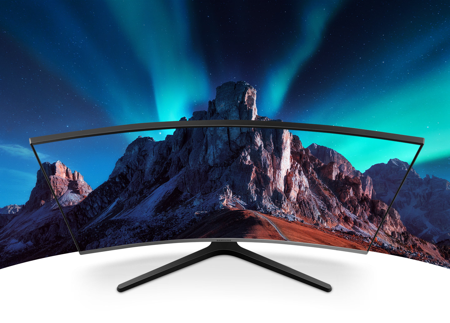 Curved monitor. Монитор Samsung c27r500fhi. Монитор 27