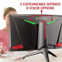 VIOTEK GN32LD Curved Gaming Monitor: Level up with True QHD Flare