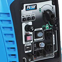 Pulsar 2,200W Portable Dual Fuel Quiet Inverter Generator with USB Outlet, PG2200BiS