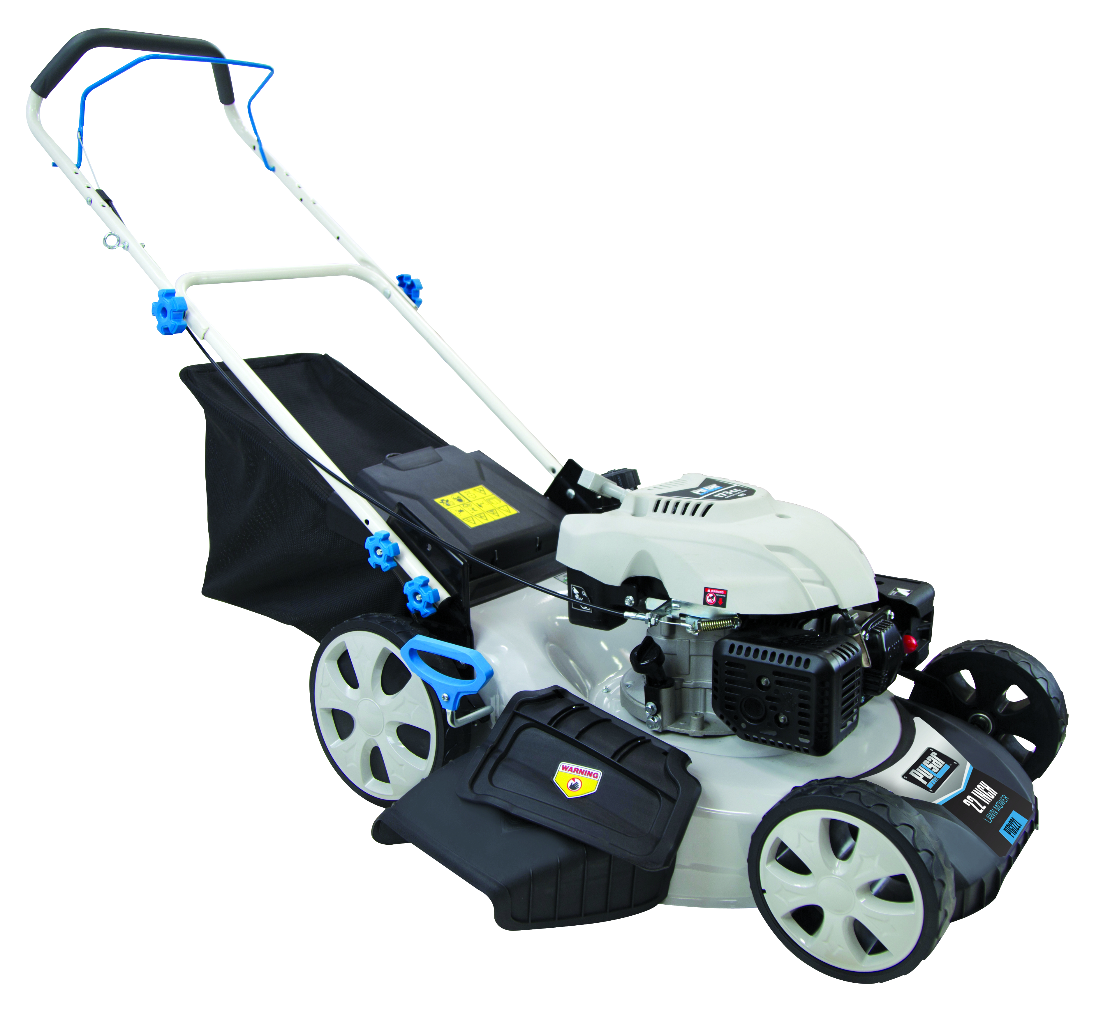 Pulsar 21” Self-Propelled Gasoline Powered Lawn Mower with 7 Position Height Adjustment, PTG1221S