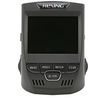 Rexing V1 2.4inch LCD FHD 1080p 170 Wide Angle Car Dashboard Camera Recorder Dash Cam with G-Sensor, WDR, Loop Recording