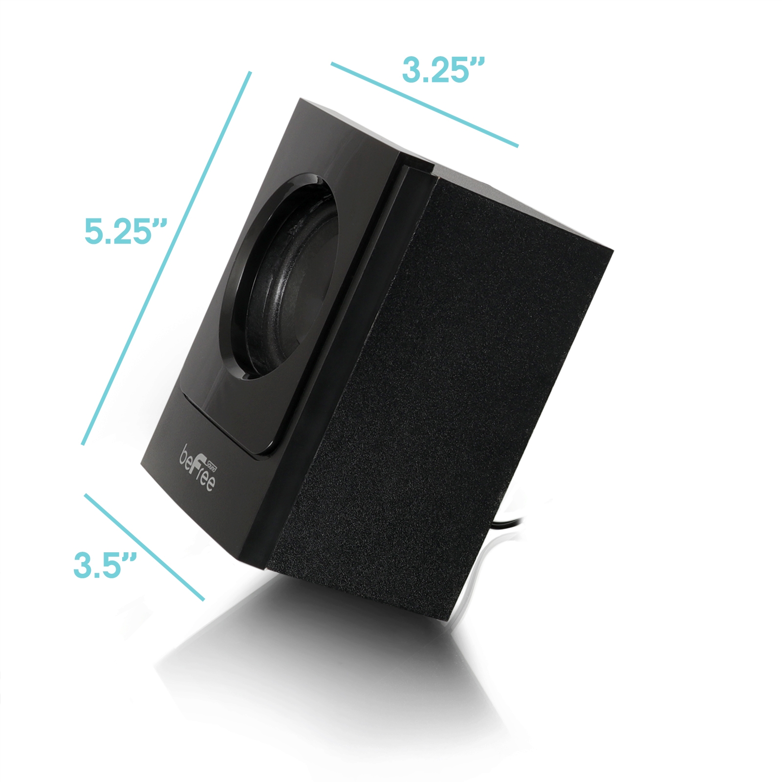 BeFree Sound 5.1 Channel Surround Sound Bluetooth Speaker