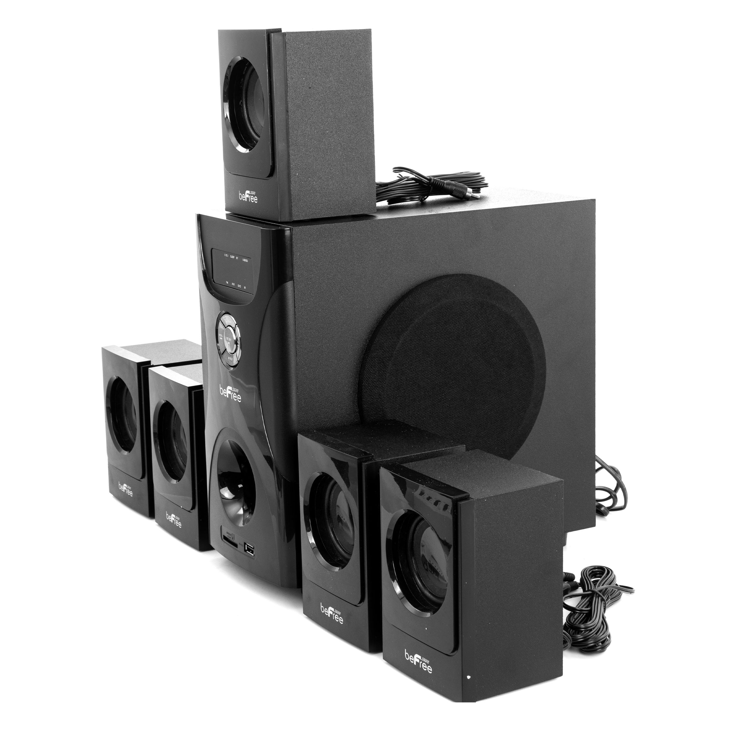 BeFree Sound 5.1 Channel Surround Sound Bluetooth Speaker