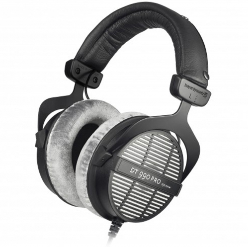 Beyerdynamic DT 990 PRO Open Back Headphones facing forward