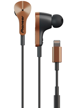 Pioneer Rayz Plus Lightning Powered Smart Noise Cancelling Earphones With Mic And Smart Button Graphite Se Ltc5r S Xzcwl5 Lightning Connector Only Newegg Com