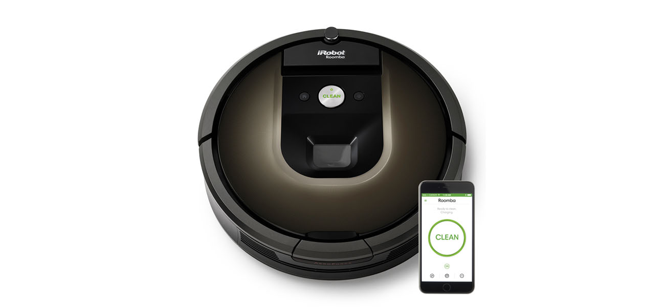 Refurbished: iRobot Roomba 980 Automatic Robotic Vacuum Cleaner, Works with Amazon Alexa and Google Home