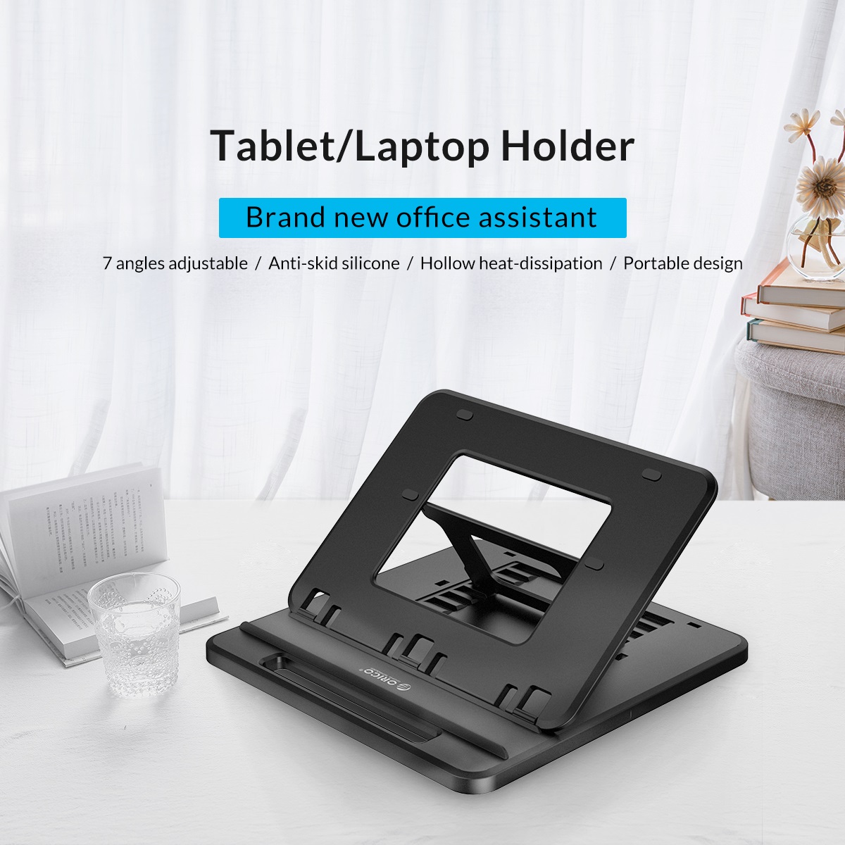 ORICO Tablet/Laptop Laptop Cooling Stand 7 Angles Adjustable Antiskid