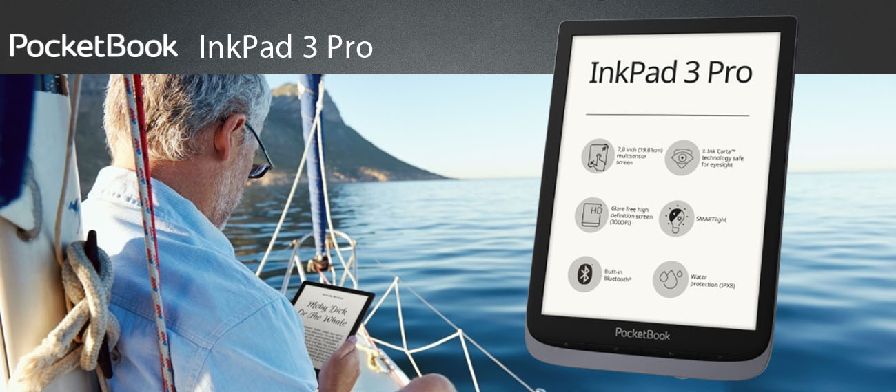 PocketBook InkPad 3 Pro - your big-screen reading expert