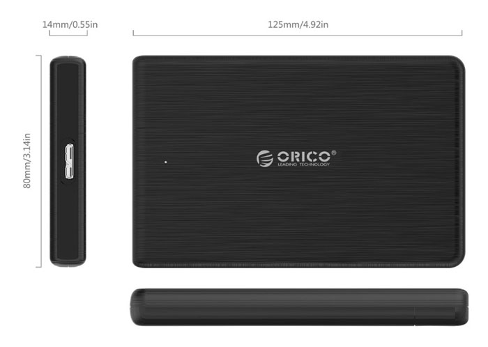 2.5Inch SATA Hard Drive Enclosure