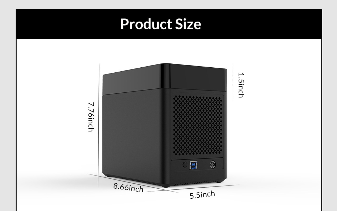 ORICO DS500U3-US-BK