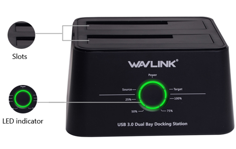 Wavlink 12TB Universal USB 3.0 Dual Bay