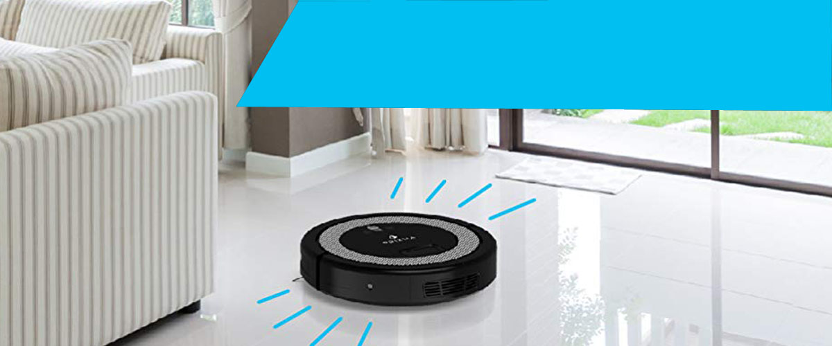 Prizma Q6++ Robotic Household Vacuum Cleaner with DUAL Sweeper Brooms
