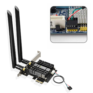 EDUP PCIe Bluetooth WiFi Card Ac1300Mbps Wireless Wi-Fi Network