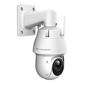 Amcrest WiFi Outdoor PTZ IP Camera, Wireless Pan Tilt Zoom