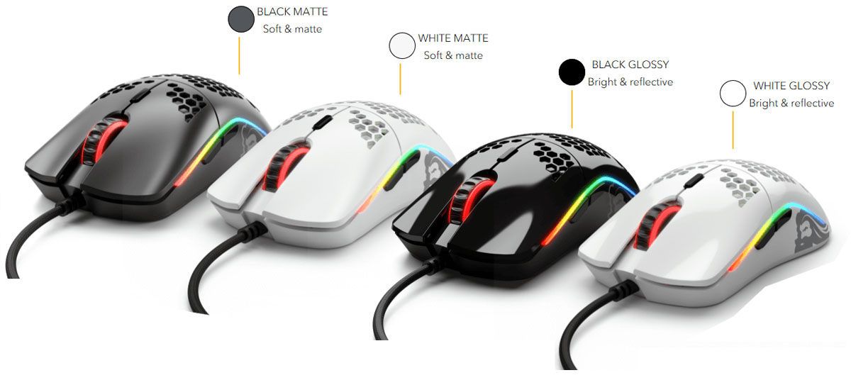 Glorious Model O Glossy Black Rgb Gaming Mouse Newegg Com