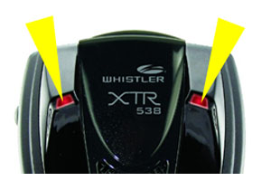 Whistler XTR-538 Laser-Radar Detector