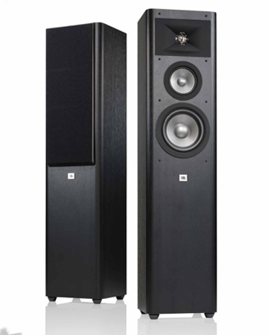 JBL Studio 270 3-Way Floorstanding Speaker - Each (Black) Home -