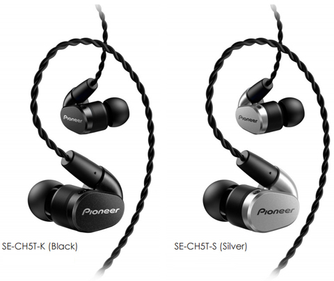 Pioneer Se Ch5t S In Ear Stereo Headphones Silver Newegg Com