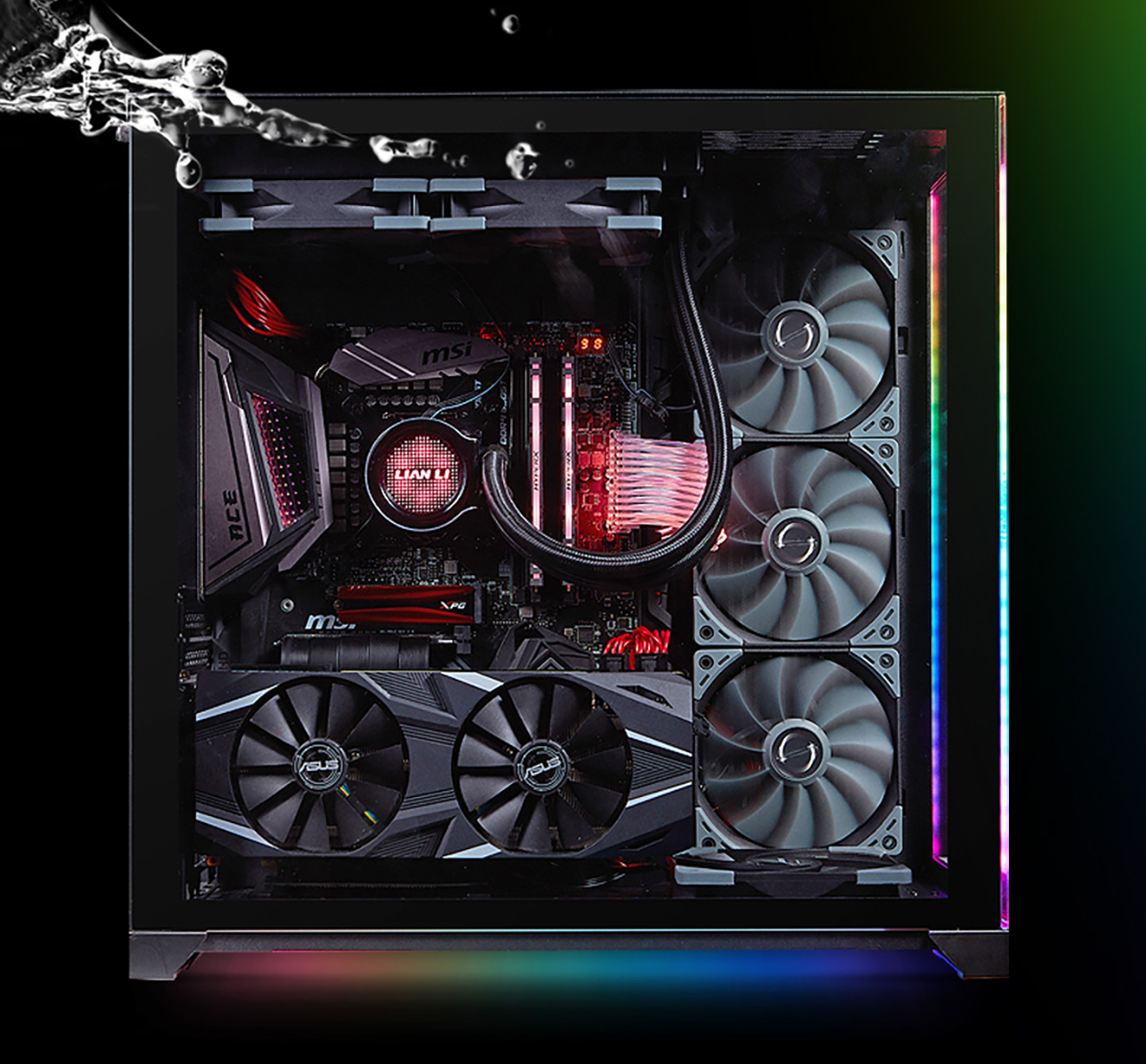 Pc o11. Lian li PC 011 Razer. Lian li PC-o11 Dynamic. Корпус Lian li PC-o11 Dynamic designed by Razer. Lian li PC-o11 Dynamic Razer Edition.