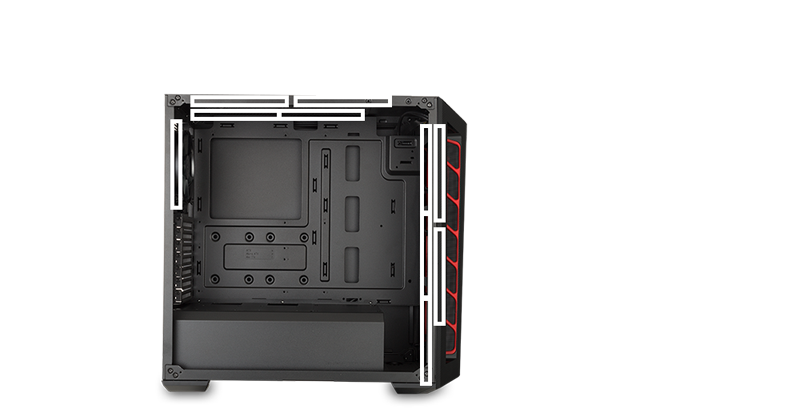 FAN AND RADIATOR SUPPORT