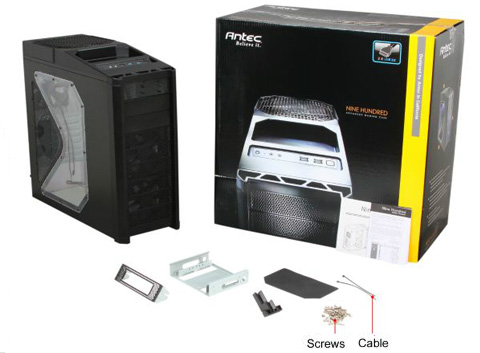 Antec Nine Hundred Black Computer Case Gaming Newegg Com