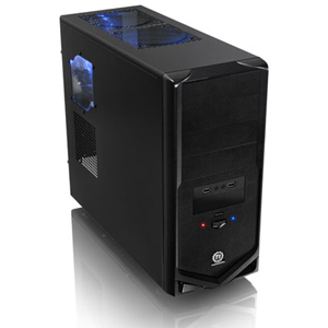 Thermaltake V4 Black Edition Mid Tower Steel Gaming Chassis (VM30001W2Z)