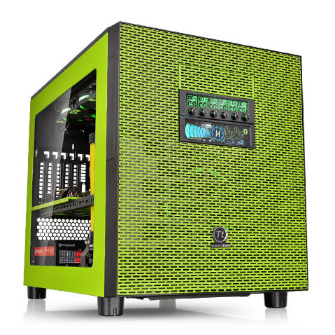Thermaltake Core X5 CA-1E8-00M8WN-00 Green/Black Riing Edition E-ATX ...