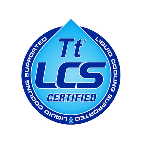 Thermaltake Tt LCS Certfied liquid cooling supported badge