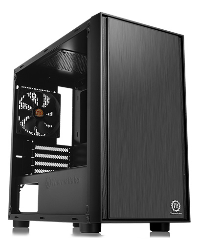 Thermaltake Versa H17 Black SPCC Micro ATX Gaming Computer Case CA-1J1 ...