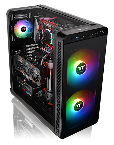 Thermaltake View 37 Motherboard Sync ARGB E-ATX Mid Tower Gaming