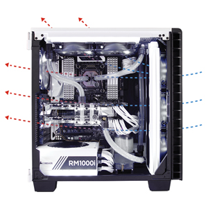 NeweggBusiness - Corsair Carbide Series Clear 400C (CC-9011095-WW) Steel ATX Mid Computer Case ATX (not included) Power Supply