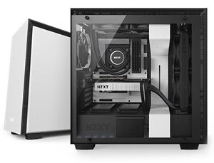 NZXT H700i - PC Gaming Case - CAM-Powered Smart Device - RGB and Fan Control - Tempered Glass Panel - Enhanced Cable Management System - Water-Cooling Ready - Computer