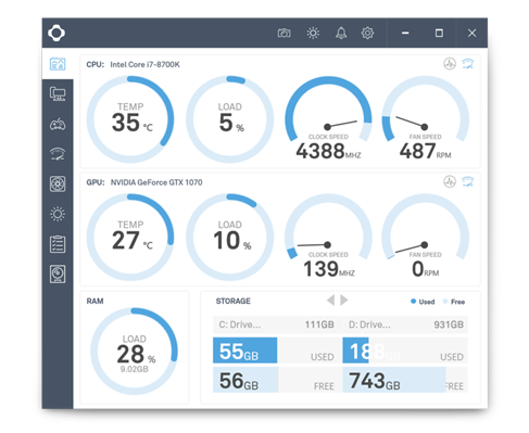 Nzxt H500i Compact Atx Mid Tower Pc Gaming Case Rgb Lighting And Fan Control Cam Powered Smart Device Tempered Glass Panel Enhanced Cable Management System Water Cooling Ready
