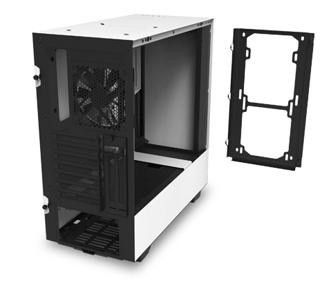 PC/タブレット PCパーツ NZXT H500i - Compact ATX Mid-Tower PC Gaming Case - RGB Lighting 