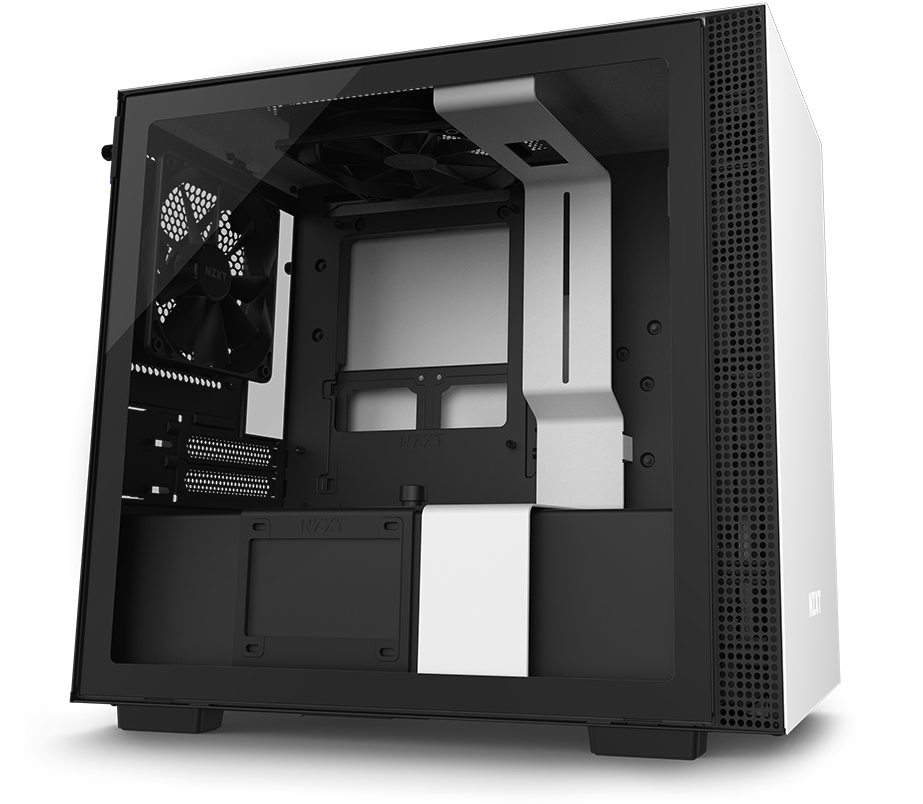 NZXT H210 Mini-ITX Case Facing to the Right