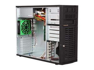 supermicro superchassis cse 733tq 665b black pedestal server case form 665b
