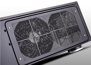 Removable fan filter on the right side