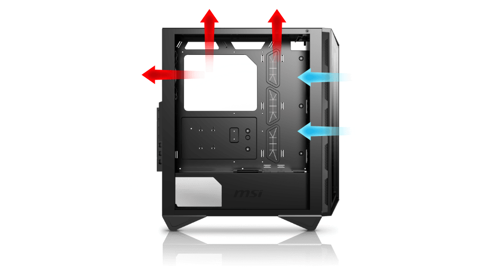 MSI MPG GUNGNIR 110R Computer Case