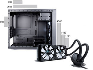 Fractal Design Focus G Mini Black Microatx Mid Tower Computer Case Newegg Com